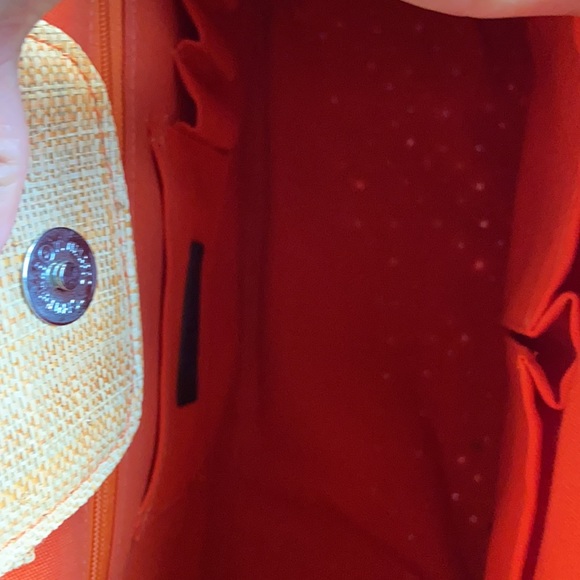 Nordstrom Sequin straw handbag - Picture 6 of 13